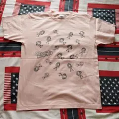 おはガール　Tシャツ ピンク Lサイズのサムネイル