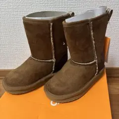 ブラウン スエード ブーツ