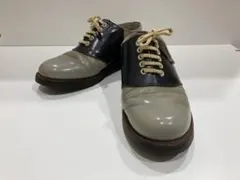 ⭐️未使用級⭐️REGAL リーガル　サドルシューズ　レザー　ブラック×グレー ⭐️未使用級⭐️REGAL リーガル サドルシューズ レザー