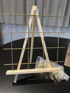 ミニイーゼル ナチュラルウッド クリップ付き ミールヘーデン風写真立て