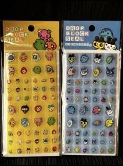 正規品 たまごっち　ドロップブロックシール 2種セット