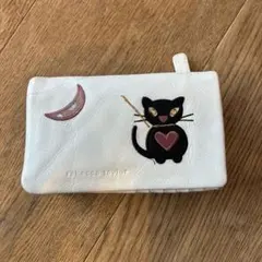 【未使用】rebecca taylor 二つ折り財布 猫 モチーフのサムネイル