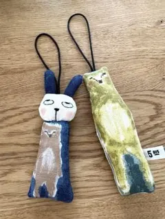 ミナペルホネン ハンドメイドぬいぐるみキーホルダーセット - メルカリ