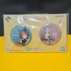 ♥早い者勝ち♥　ウマ娘　E賞 缶バッジセット　 トランセンド ワンダーアキュート