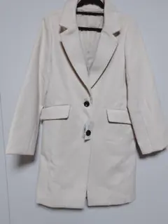 アイボリー チェスターコート Mサイズ INGNI