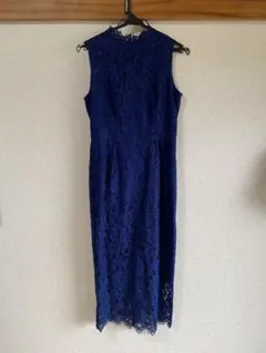Aimer ネイビー レースドレス 9号