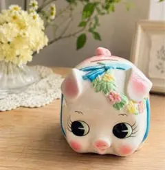 貯金箱　豚ちゃん　昭和レトロ　インテリア　雑貨
