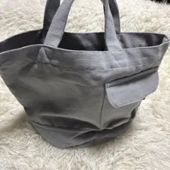 ROOTOTE ルートート トートバッグ グレー キャンバス