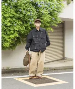 CIASU シアス　パッカブルナイロンフィッシングコーチシャツジャケット