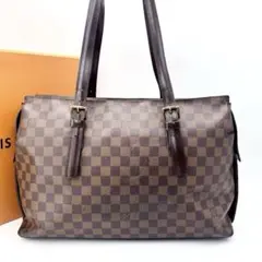 ルイヴィトン N51119 ダミエ チェルシー トートバッグ ショルダーバッグ