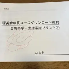 小学校受験　理英会　24年度模擬テスト11回分　年長　プリント 理英会 小学校受験】2025年度 第7回 年長月例模擬テスト - メルカリ