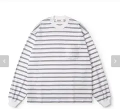 everyone border long sleeve tee shirt