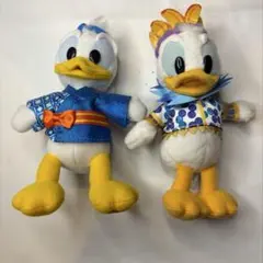 ディズニー　ドナルドダック　ぬいぐるみバッジ