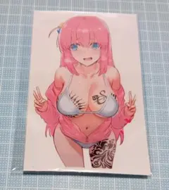 防水ステッカー　ぼっち・ざ・ろっく!　ぼざろ　ぼっちちゃん　後藤ひとりのサムネイル