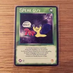 TOMASON MONSTER'S CARD 『SPEAK GUY』