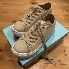 【値下げ】moz キャンバススニーカー　厚底スニーカー