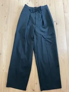 MARKAWARE ツータックワイドスラックス 3 ウールトロピカル - メルカリ