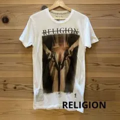 【新品未着用】RELIGION 半袖Tシャツ メンズ ユニオンジャックSサイズ⑯のサムネイル