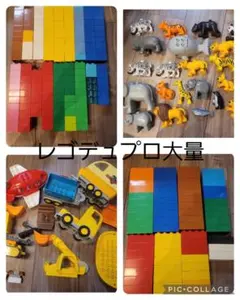 レゴデュプロ大量 シンデレラ含む 500程 LEGOバス(黄色)付き