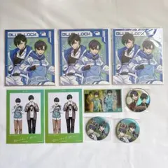 ブルーロック 糸師凛 潔世一 缶バッジ 色紙 カード