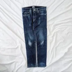 BROWNY STANDARD デニムパンツ S 濃紺 ネイビー レディース