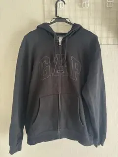 GAP ジップパーカー ブラック サイズS