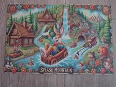 スプラッシュマウンテン　メタルサイン　ブリキ看板60/23