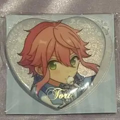 あんスタ　中国限定　白スーツ　ハート缶バッジ　姫宮桃李