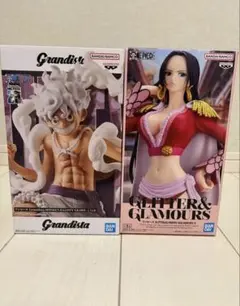 ワンピース フィギュア ルフィ ハンコック 2体セット 未使用