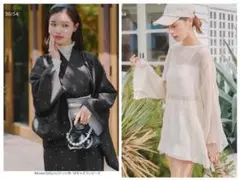 神戸レタスまとめ売り ラッシュガード4点セット＆キャミソールワンピース浴衣セット