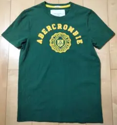 割引中Abercrombie&Fitchアバクロ М 半袖 Tシャツ グリーン緑