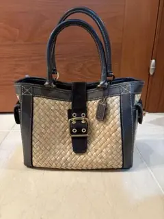 【COACH コーチ】美品♡カゴバッグ トートバッグ 春夏 ブラウン 2026年最新】coach カゴバッグの人気アイテム - メルカリ