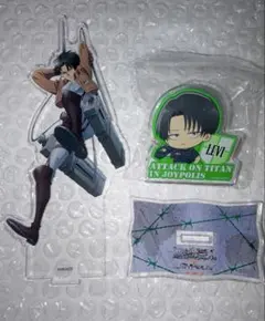 進撃の巨人 ジョイポリス Season3 アクリルスタンド エレン ミカサ