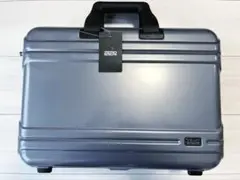 ✨一度使用✨ZERO HALLIBURTON ビジネスバッグ グレイッシュブルー ZERO HALLIBURTON（ゼロハリバートン） 最大50%☆5/5限定 正規品5年