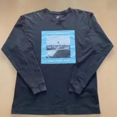 Ｌサイズ【SiX SENCE RECORD】長袖T プリントシャツ ロンT