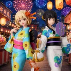 手ぬぐい リコリス・リコイル×押上温泉大黒湯コラボ 井ノ上たきな