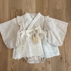cottoli 袴ロンパース　70サイズ