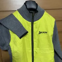 極美品サイズM/SRIXON/裏地蓄熱保温/フルJIPハイブリッドジャケット