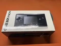 【本体美品】任天堂 GAME BOY micro 本体 ブラック　純正充電器付き