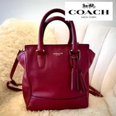 【美品】COACH コーチ 2way トートバッグ ショルダーバッグ