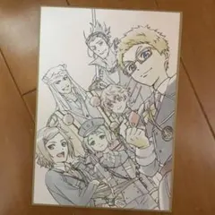 集合(6人) 色紙風かあど 特 刀剣乱舞-花丸　雪月華　雪ノ巻　入場者特典