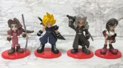 ファイナルファンタジーVII コカ・コーラ　フィギュア4体セットのサムネイル