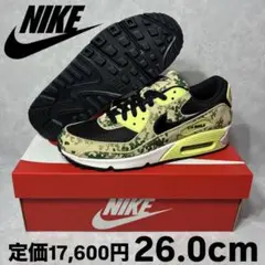 新品 ナイキ エアマックス 90 PRM カモ ライトレモンツイスト 26.0