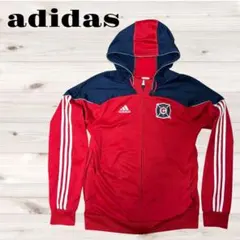 adidas アディダス トラックジャケット パーカー 赤 紺　90s NIKE