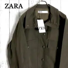 デッドストック タグ付き ZARA ザラ ショート丈 ミリタリージャケット
