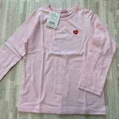 新品　ミキハウス ホットビスケッツ 長袖 110 ピンク