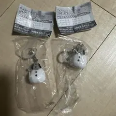 PEANUTS スヌーピー めじるしアクセサリー　めじるしチャーム　 2個セット