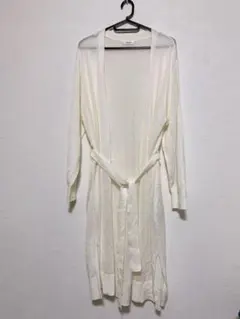 INGNI 白 ロングカーディガン