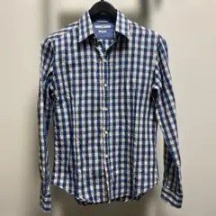 【美品】SHIPS 日本製 コットンリネンシャツ 長袖