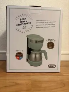 【新品・未使用】Toffy 5カップアロマコーヒーメーカーのサムネイル